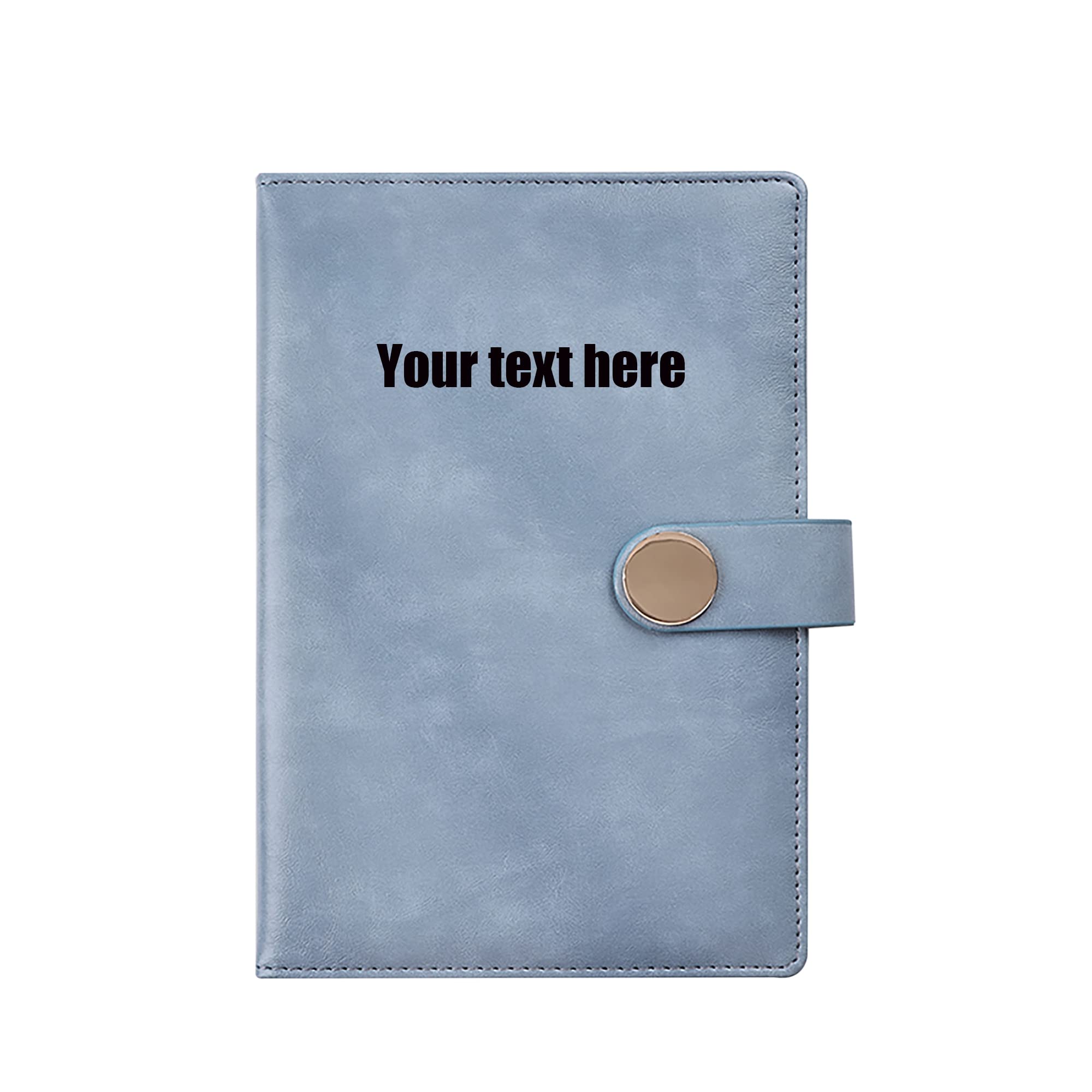 Custom Leather Journal Notebook - Personalized Diary for Women & Men, Engraved Writing Notebook - Perfect Gift for Sister, Brother, Mom & Dad - Great for Travel, Journaling & Special Occasions