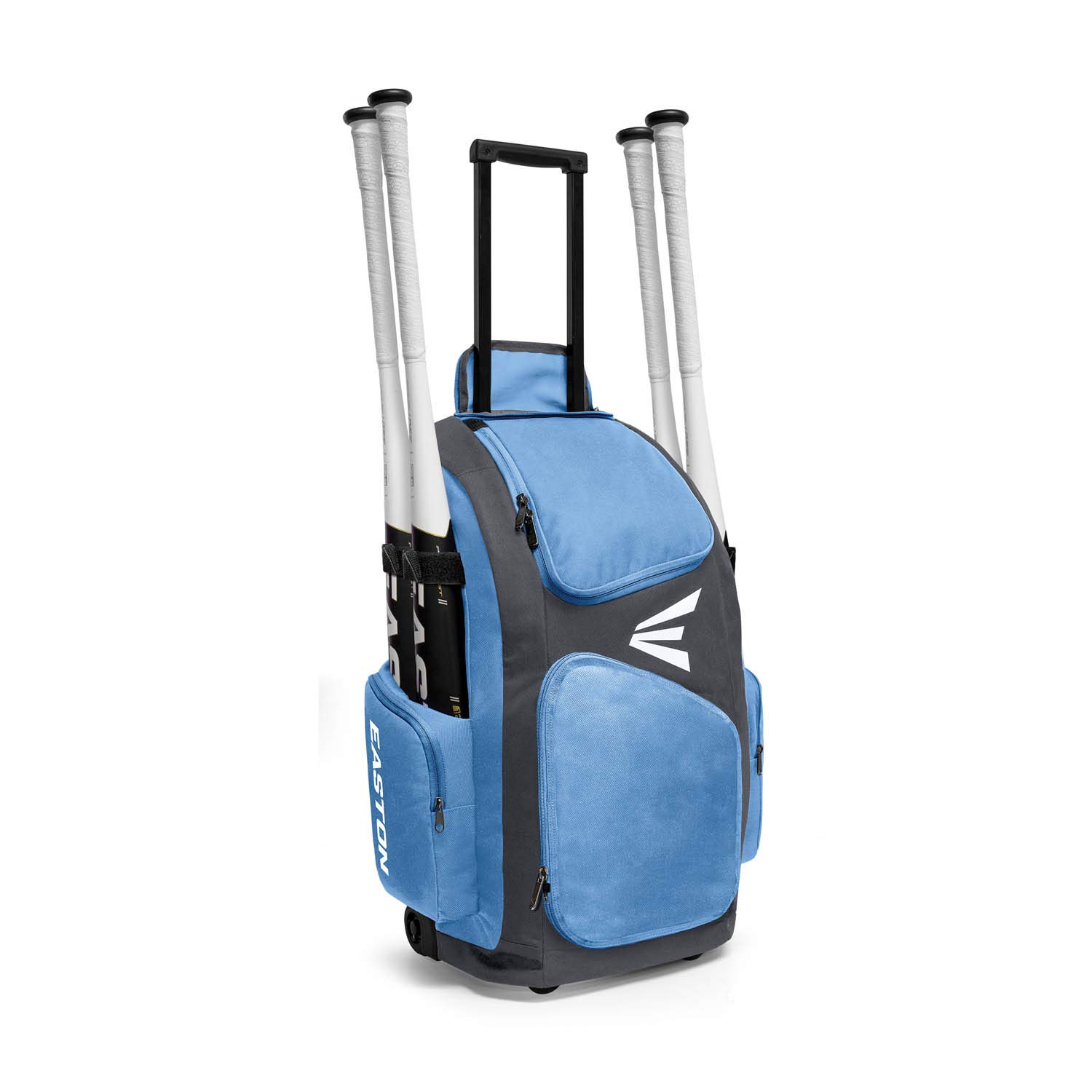 Easton TRAVELER STAND-UP Wheeled Equipment Bag for Baseball & Softball - Durable Rolling Gear Bag with Multiple Color Options | Perfect for Team Travel, Practice & Game Day Storage