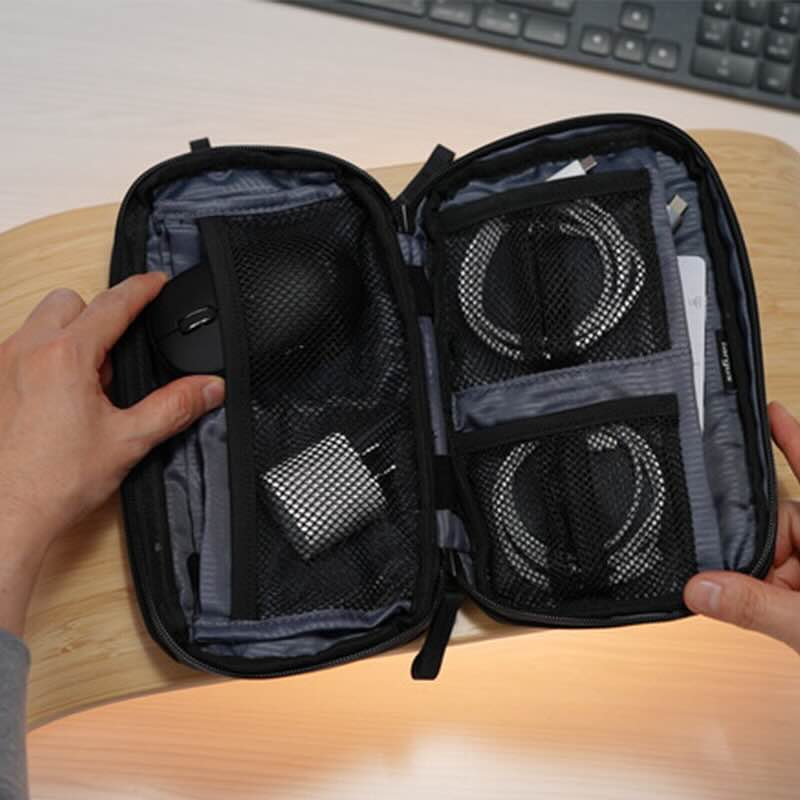 Targus Black Organizer Case - Premium Laptop & Tablet Storage for Travel, Office & School