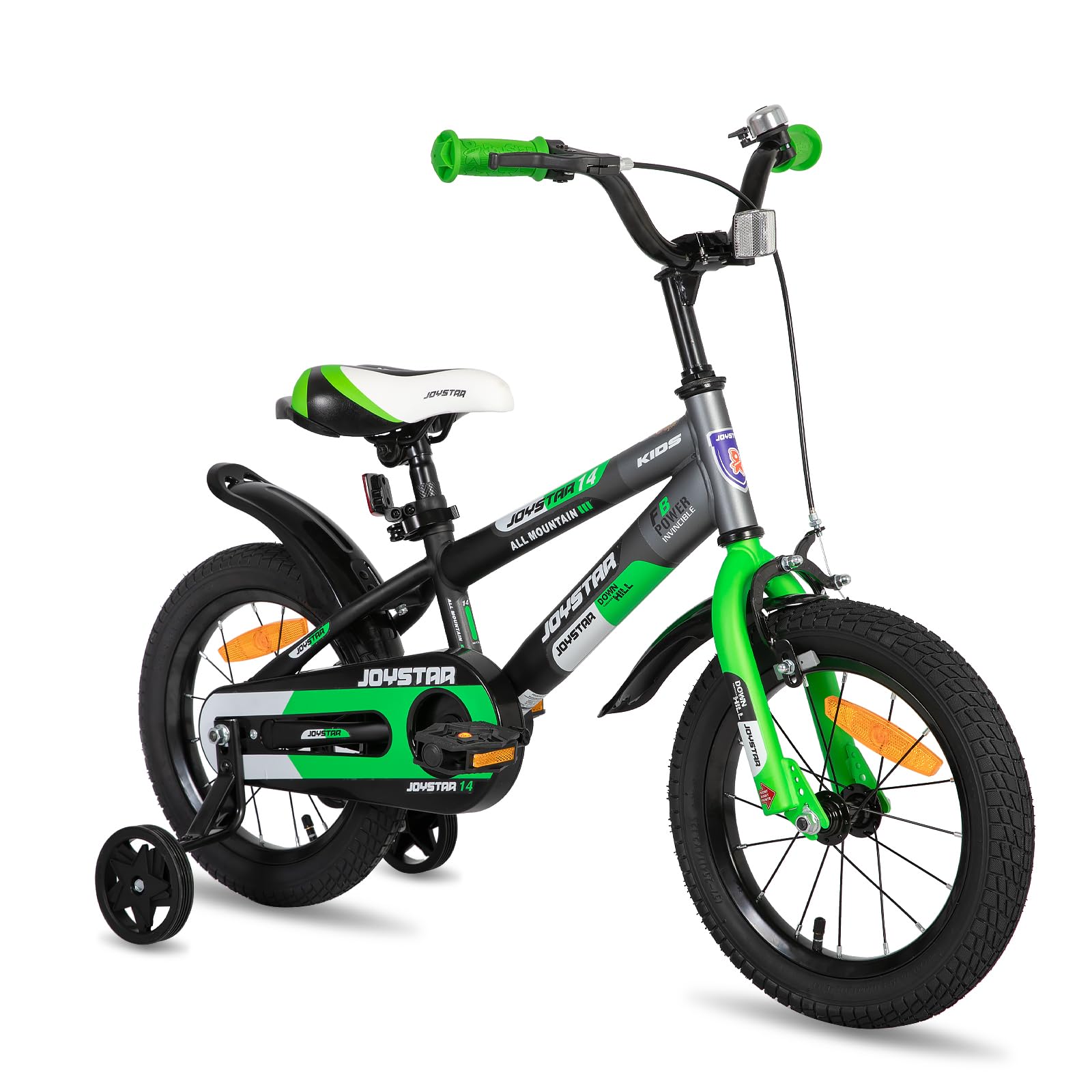 JOYSTAR 12 14 16 20 Inch Kids Bike for Boys & Girls Ages 3-12 Years - Adjustable Training Wheels, Kickstand, Multiple Colors - Perfect for Neighborhood Rides, Park Adventures & Learning to Cycle
