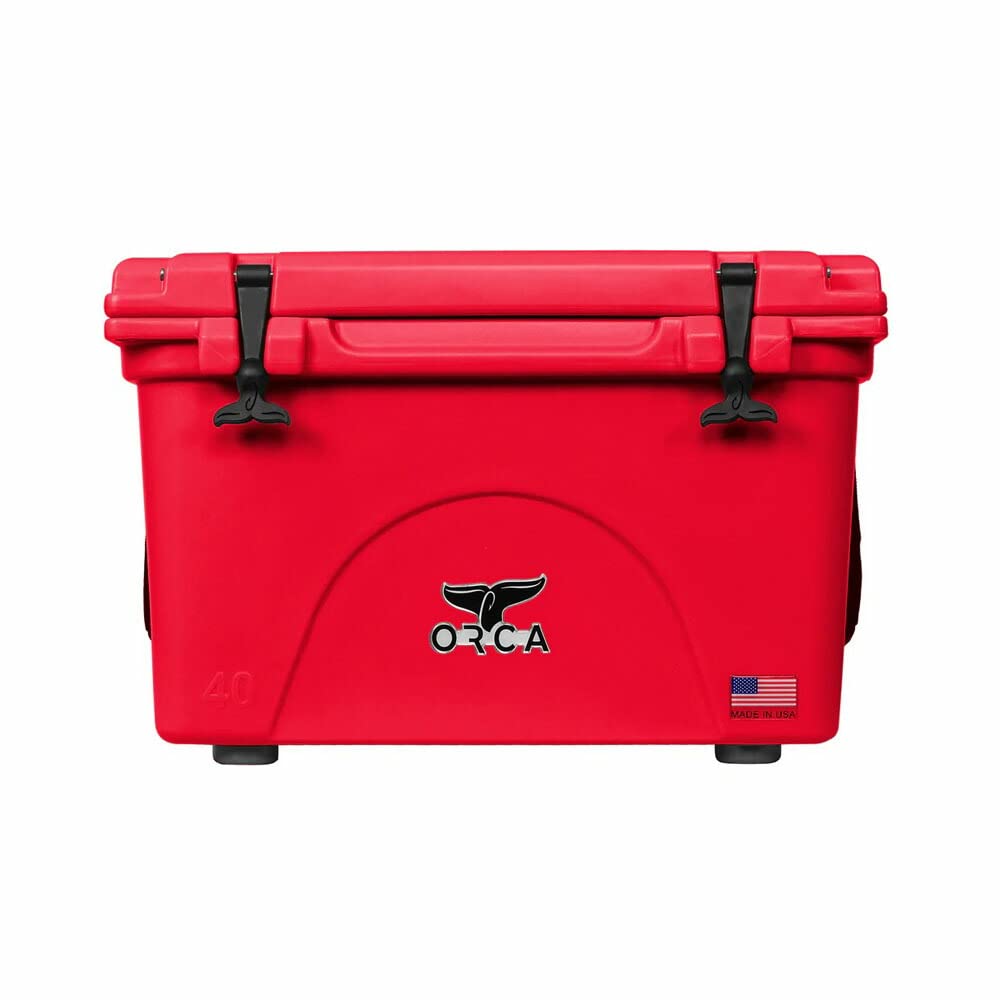 ORCA 40 Quart Hard Sided Cooler - Heavy Duty Insulated Ice Chest with Leakproof Design, Industry Leading Ice Retention Keeps Drinks Cold for 8 Days | Perfect for Camping, Beach Trips, Tailgating & Outdoor Adventures