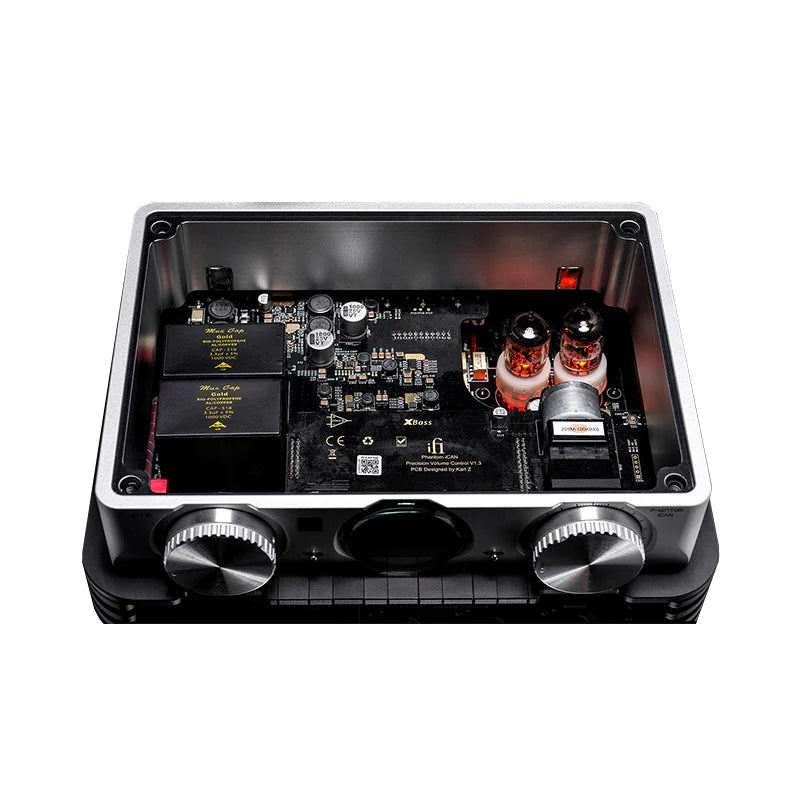 iFi iCAN Phantom Reference Class Analog Headphone Amplifier - Premium Open Box Audiophile Headphone Amp for Studio & Home Listening
