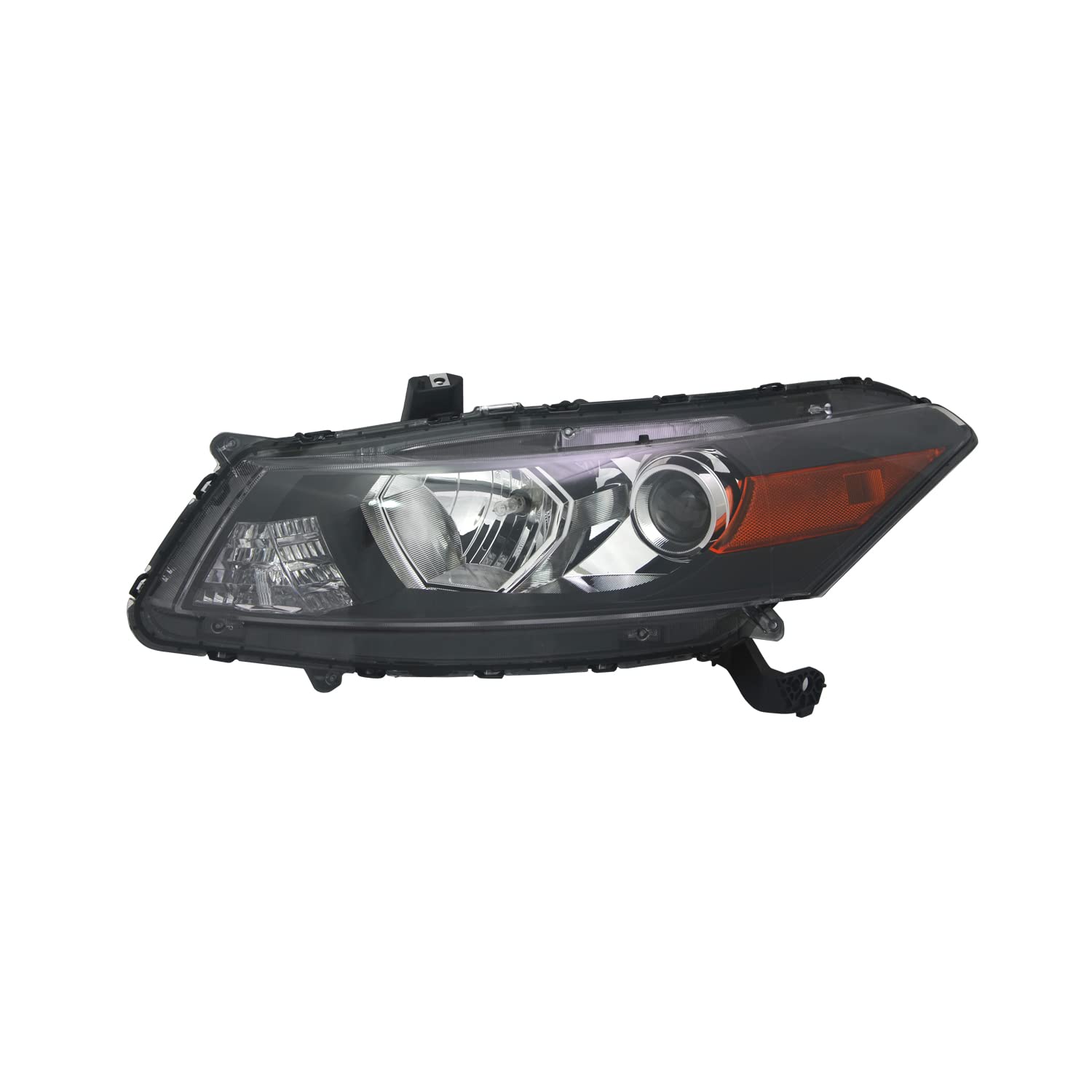 TYC Left Headlight Assembly Compatible with 2011-2012 Honda Accord - Replacement Headlamp for Improved Night Driving Safety