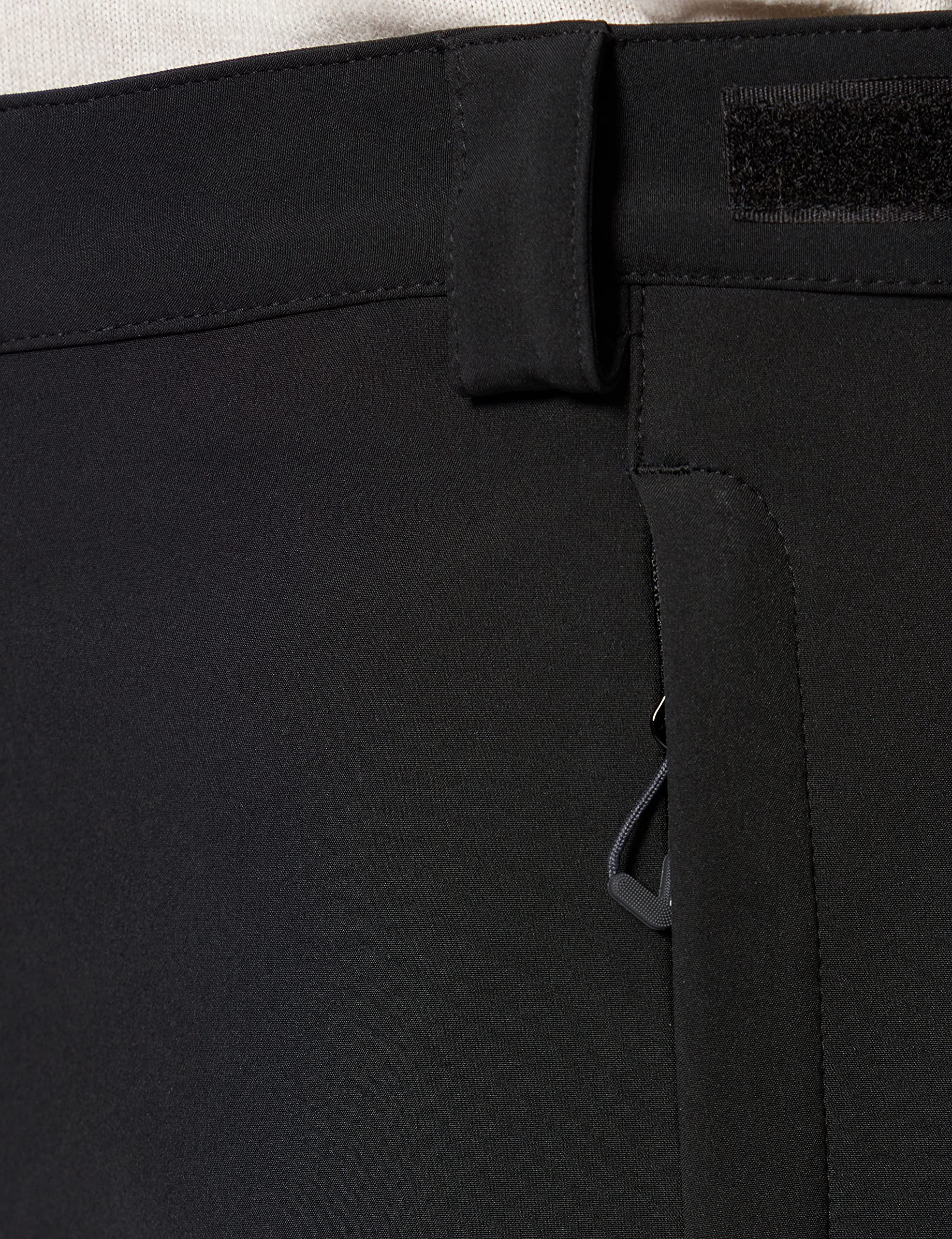 Men's Softshell Trousers - Waterproof & Windproof Outdoor Pants - Size 46 Black - Perfect for Hiking, Camping & Winter Activities