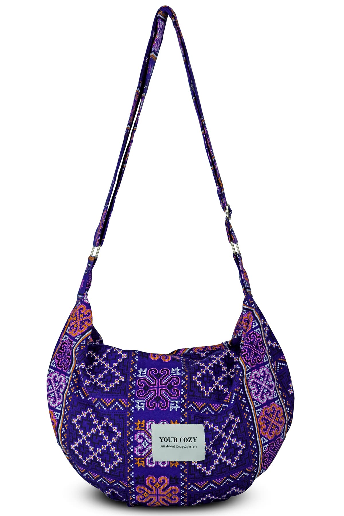 Stylish Women's Sling Crossbody Bag - Large Capacity Shoulder Bag with Top Zip, Handmade Hobo Purse for Shopping & Travel | Perfect for Work, Date Night & Daily Errands