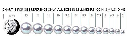 THE PEARL SOURCE Genuine White Freshwater Cultured Pearl Leverback Earrings for Women - Elegant Jewelry Gift for Weddings, Parties & Special Occasions
