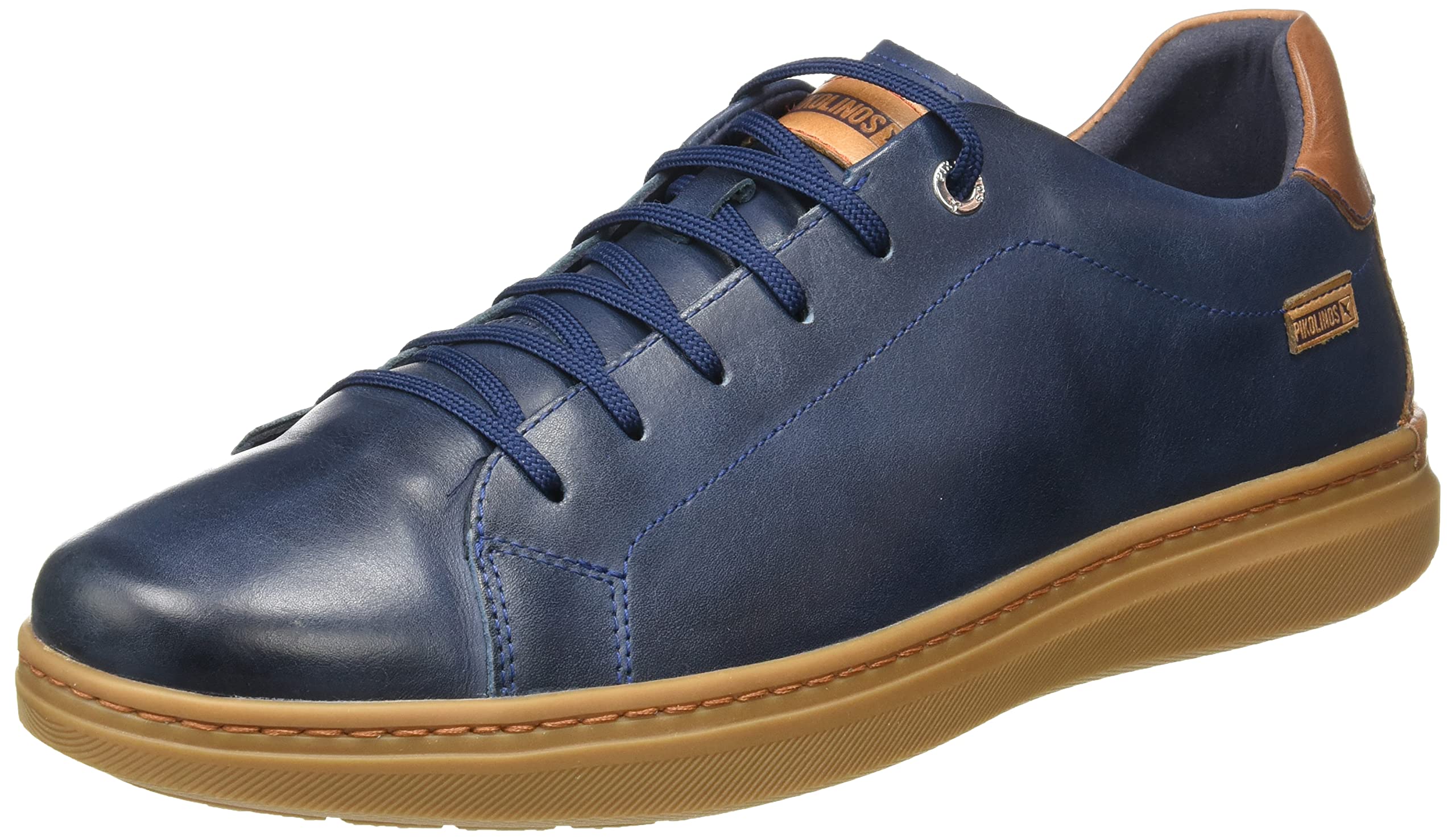 PIKOLINOS Men's Leather Sneakers - Comfortable & Stylish Casual Shoes for Walking, Travel & Everyday Wear