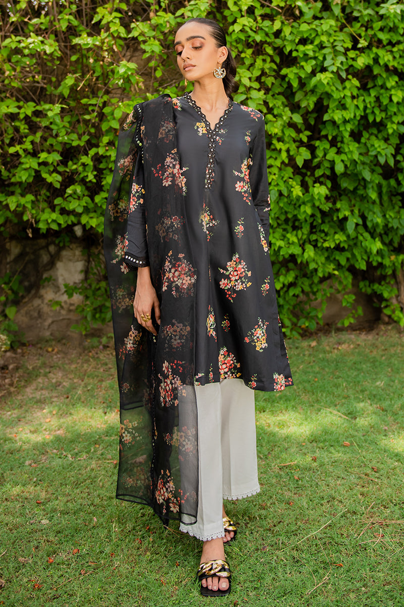 Stylish AQS E DASHT 2PC Set - Women's Elegant Shirt & Dupatta Combo for Parties, Weddings & Special Occasions | Perfect for Festive Wear & Cultural Events