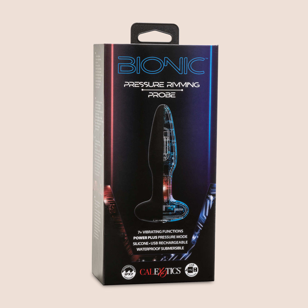 Bionic Pressure Rimming Probe - Premium Anal Stimulator for Enhanced Pleasure | Perfect for Couples Play, Solo Exploration & Sensual Massage