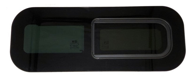 Universal Fit Van Bunk Window for Driver Side Rear Opening - 25 9/16