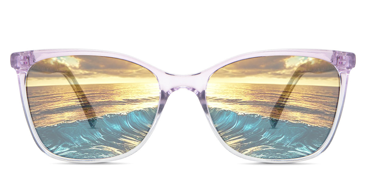 YARA Women's Prescription Tinted Glasses - Stylish & UV Protection Eyewear for Reading, Driving & Outdoor Activities