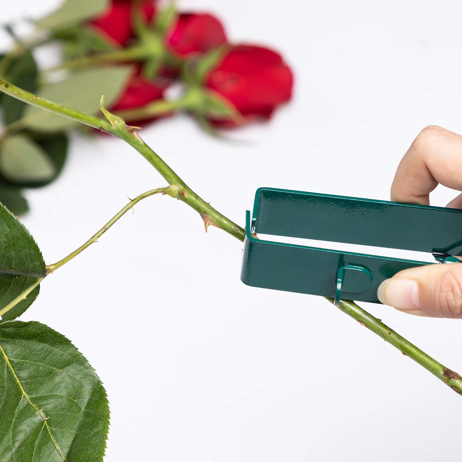 Rose Thorn Stripper Tool - Metal Leaf & Thorn Remover for Roses - Garden Pruning Pliers for Safe Flower Care - Perfect for Bouquet Arranging, Floral Design & Gardening