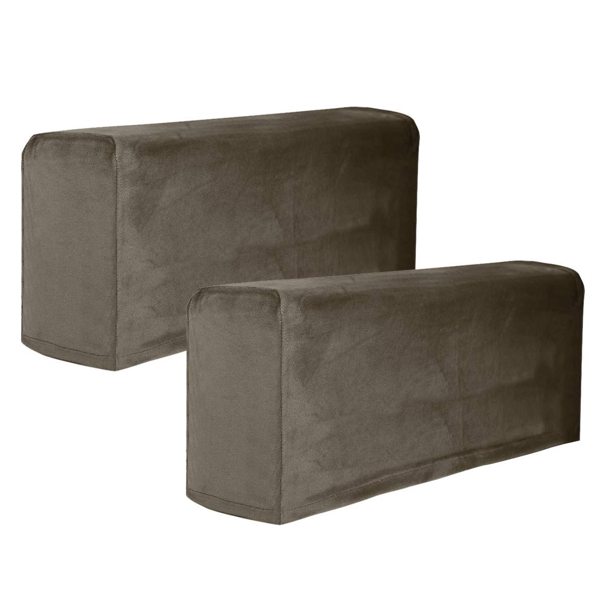 Veemoon 2Pcs Universal Armrest Covers for Sofa & Recliner - Home Office Use