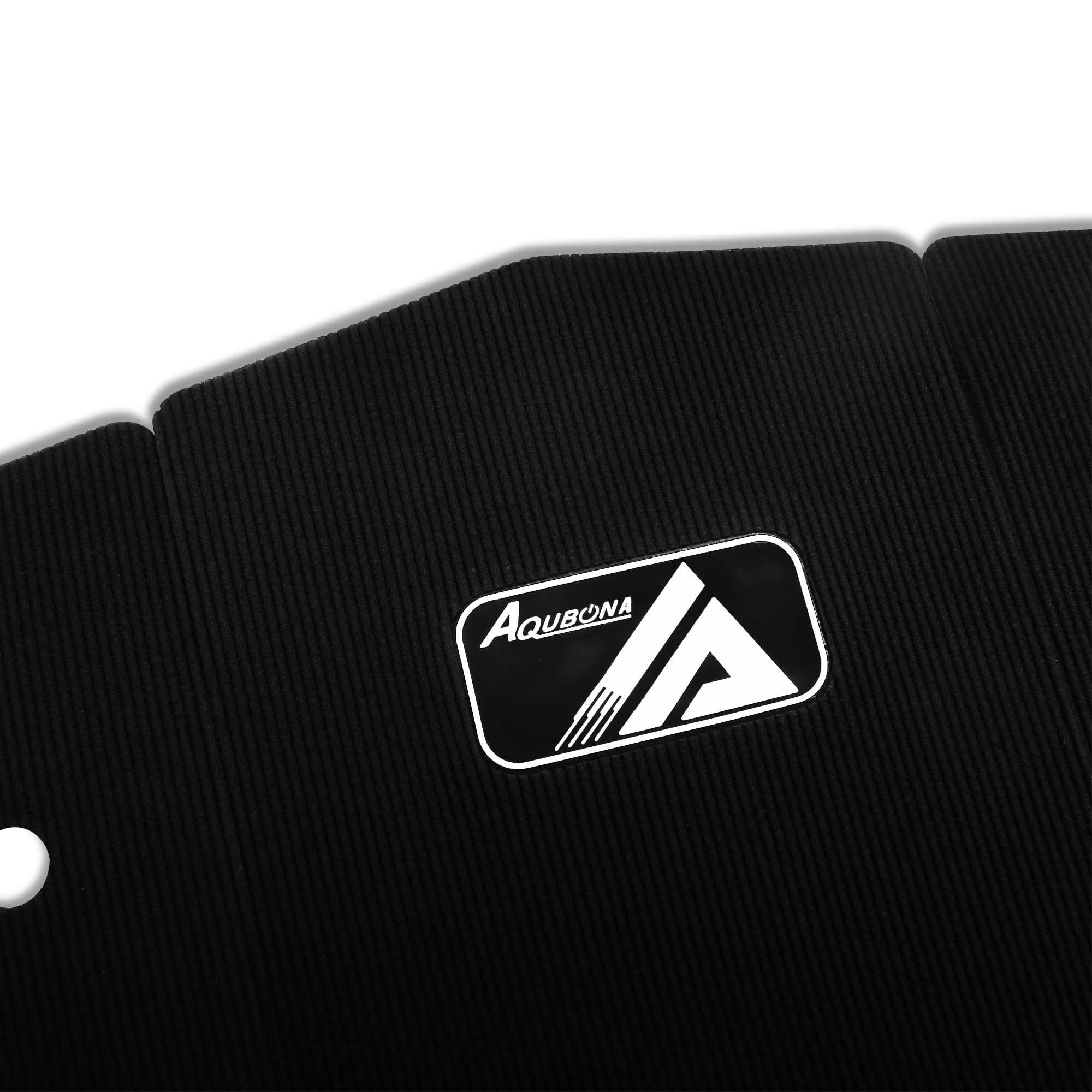 AQUABONA 3-Piece Stomp Pad Surfboard EVA Traction Pad - Non-Slip Adhesive Tail Pad for Surfboards, Shortboards, Longboards & Skimboards | Professional Grip for Better Control & Safety While Surfing