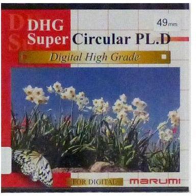 Marumi DHG Super Circular PL Filter 49mm - High-Quality Polarizing Lens Filter for DSLR & Mirrorless Cameras - Perfect for Landscape, Travel & Outdoor Photography