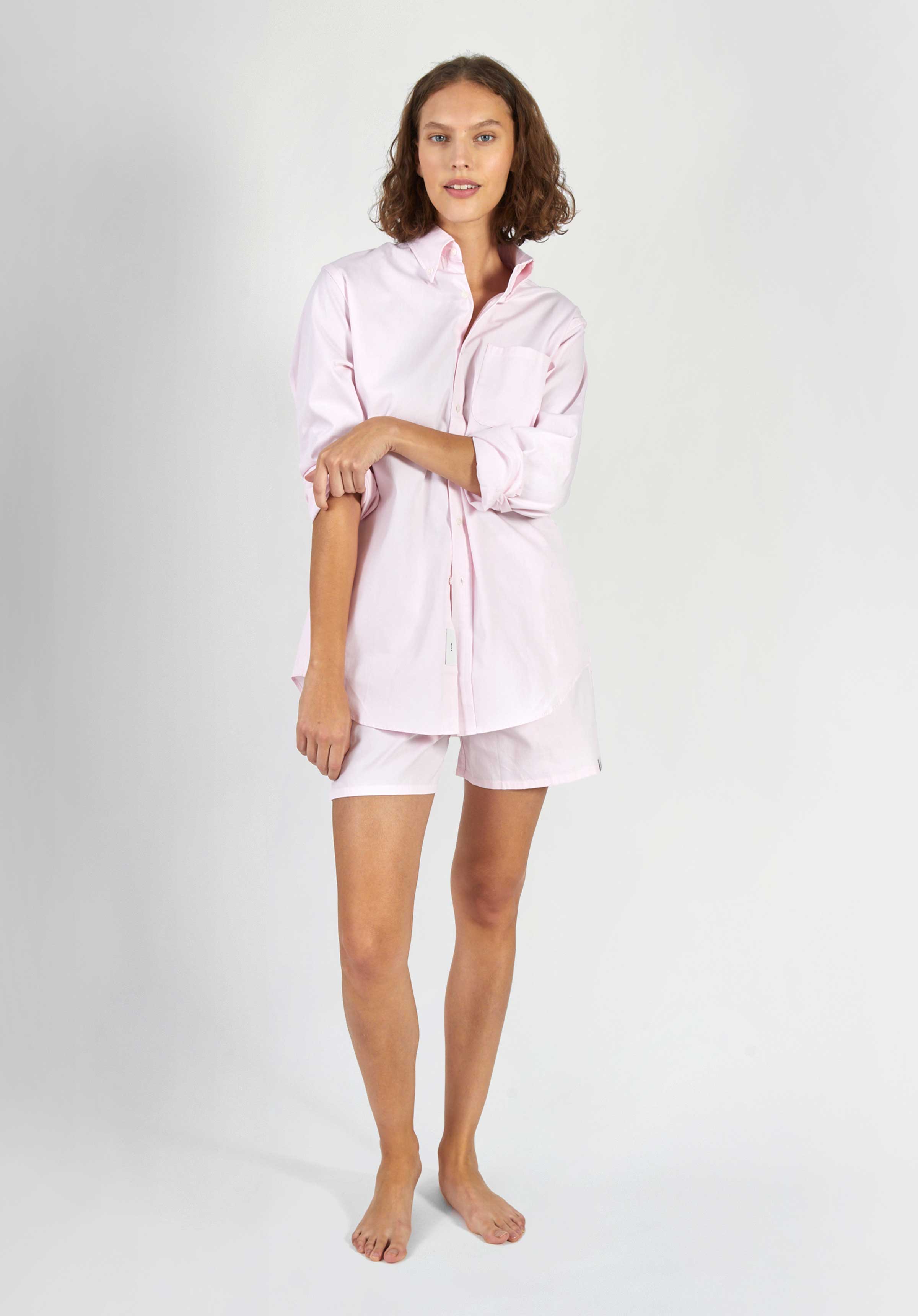 Penn Shirt in Pink Oxford - Classic Oxford Shirt for Men & Women | Perfect for Business Casual, Office Wear & Smart Outfits
