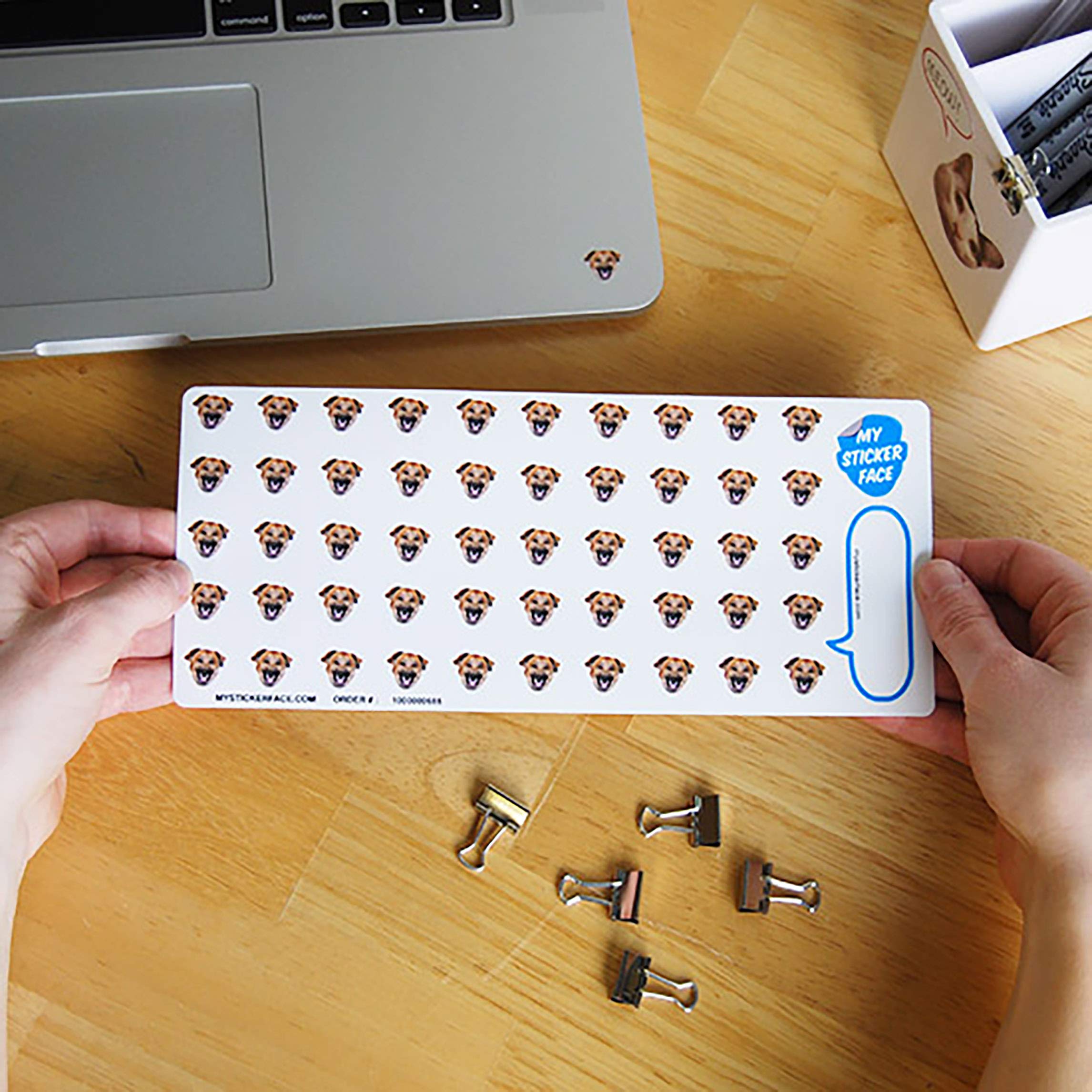 Custom Face Stickers - Personalized Pet Stickers (3 Sheets) for Gifts & Scrapbooking