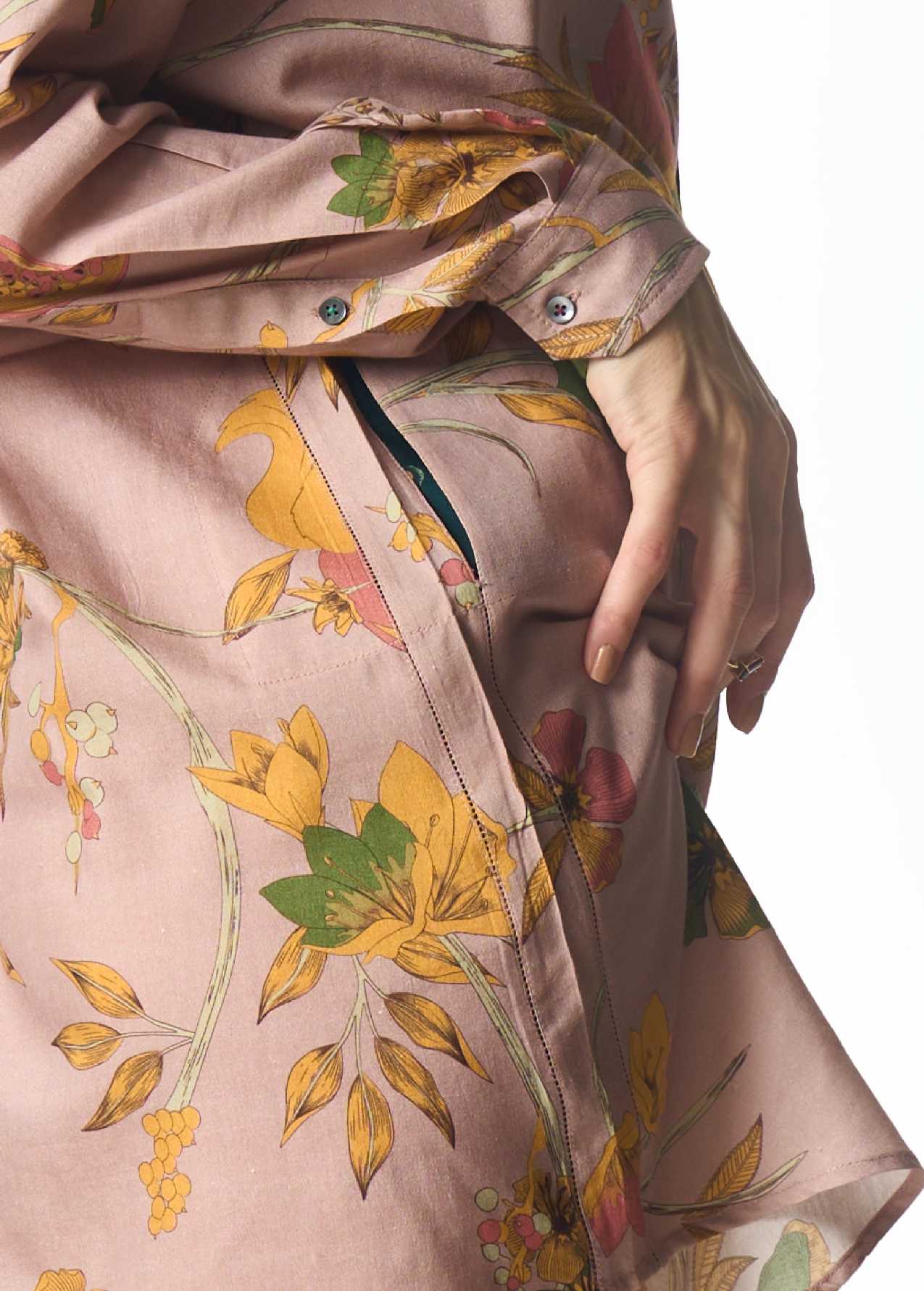 Premium Oversized Cotton Silk Shirt for Women - Soft & Comfortable Blouse in Salmon Pink - Perfect for Casual Wear, Office & Date Nights