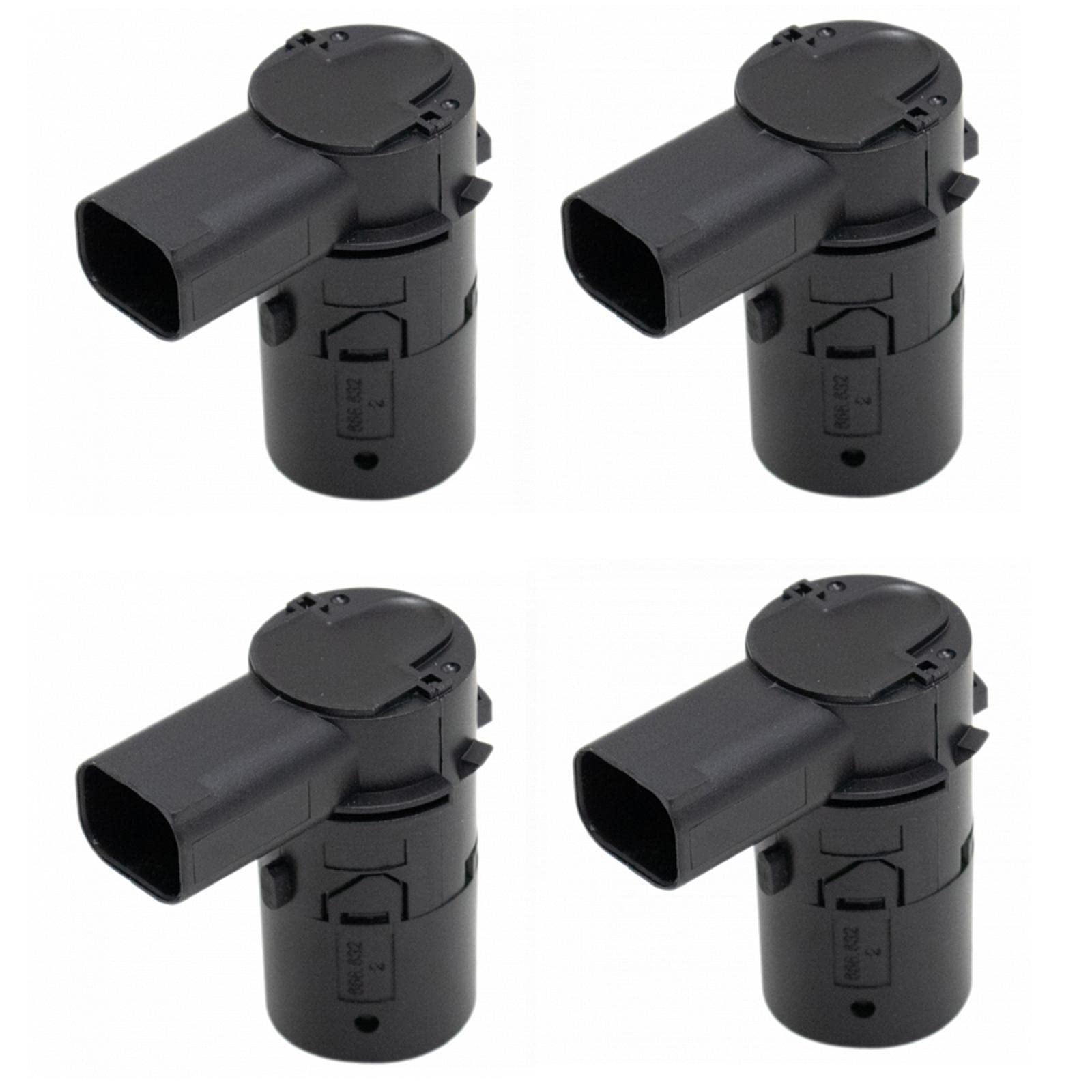 Volvo XC90 V70 S80 S40 4-Piece Front & Rear Bumper Parking Sensor Kit - Easy DIY Installation, Parking Assistance System for Safe Parking in Tight Spaces