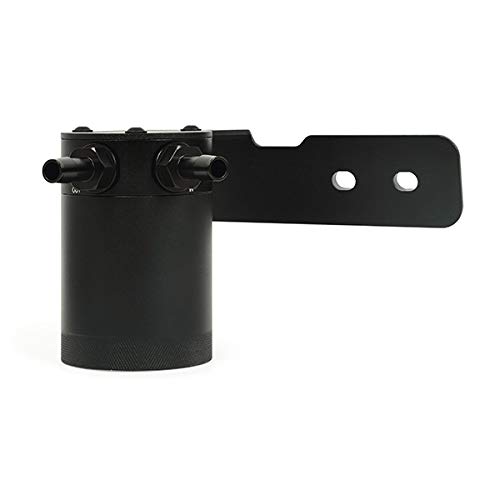 Mishimoto Baffled Oil Catch Can - PCV Compatible with Honda Accord 1.5T 2018-2023 Models - Black - Reduces Engine Sludge & Improves Performance - Ideal for Daily Driving & Performance Tuning