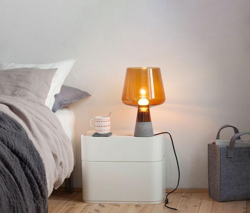 Leimu Modern LED Table Lamp with USB Charging Port - Perfect for Bedroom, Living Room, and Office Reading Light