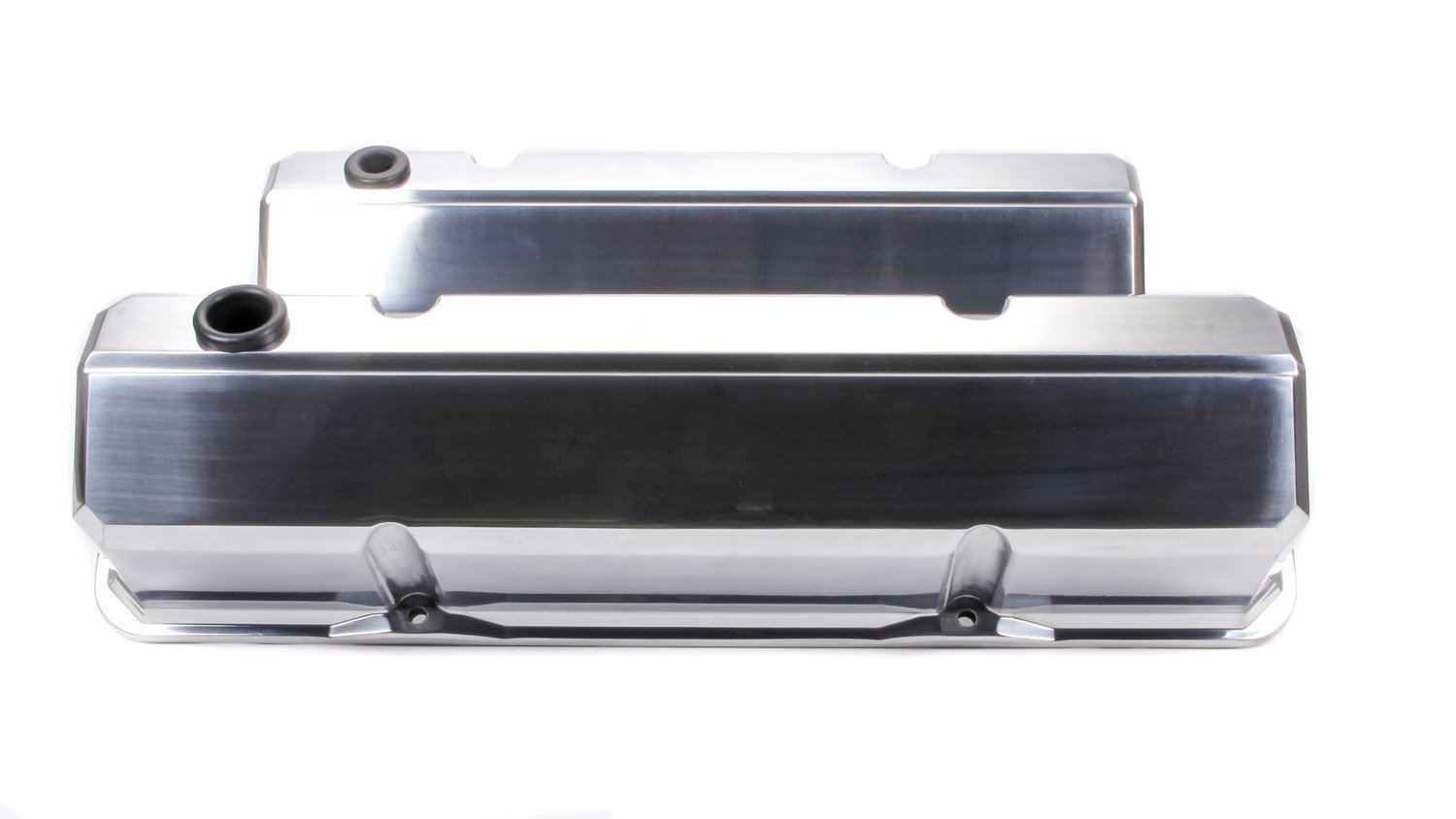 Proform 141-926 Polished Aluminum Valve Cover - High Performance Engine Part for Chevy, Ford & Dodge - Perfect for Car Restoration & Racing Upgrades