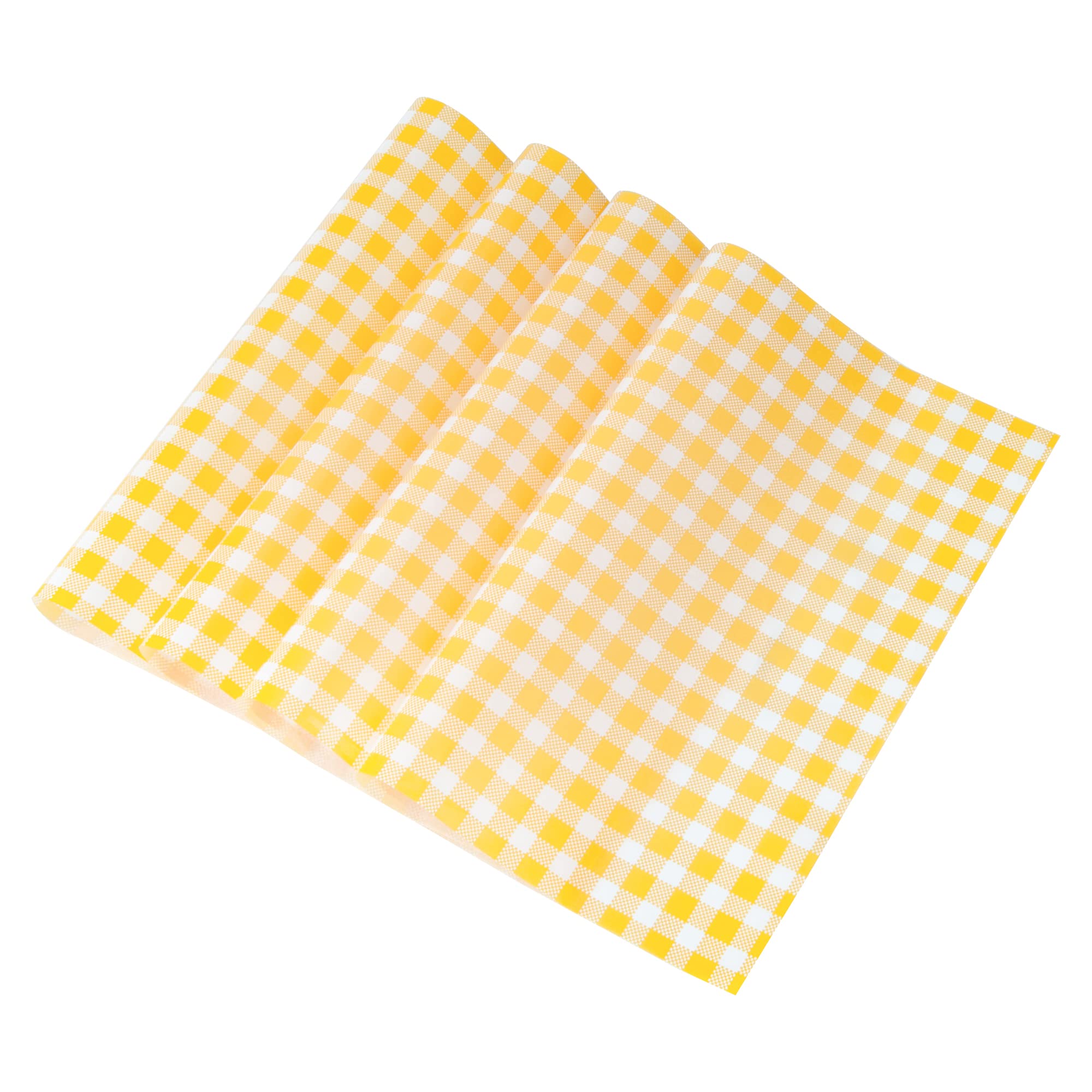 NATURALABEL 100 Pcs Wax Paper Sheets for Food - 12