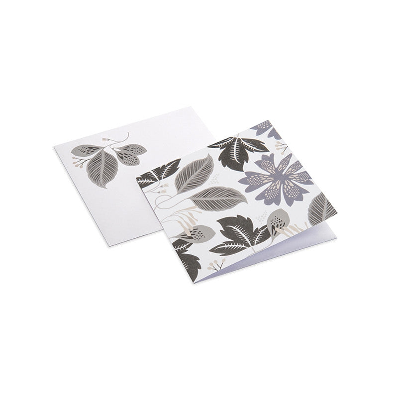 Bookbinders Design Greeting Card by Hanna Werning - Elegant Gray Stationery for Birthdays, Thank You Notes & Special Occasions