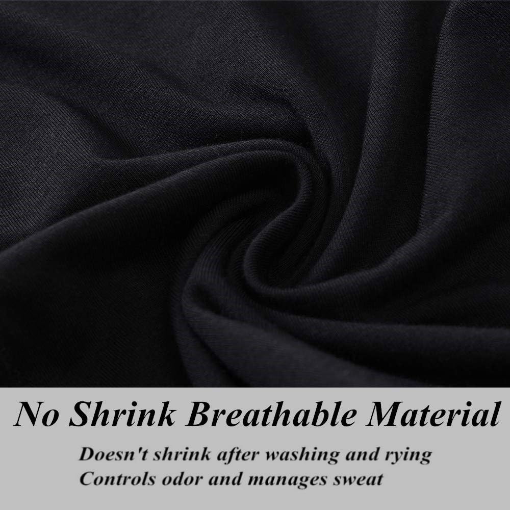 **ZONBAILON Men's Bamboo Viscose Boxer Briefs - Breathable & Cooling Underwear for Big & Tall - Soft Trunk Underwear in M, L, XL, XXL, 3XL - Perfect for Workout, Travel & Everyday Comfort**