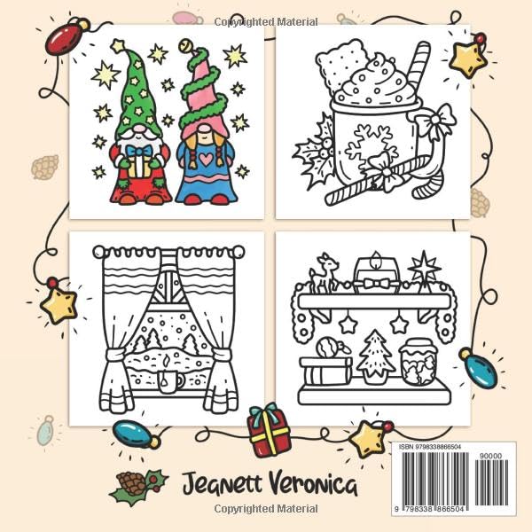 Cozy Girl Christmas Coloring Book for Adults & Teens - Bold & Easy Holiday Designs | Stress Relief, Relaxation & Creative Fun | Perfect for Gifts, Winter Evenings & Family Bonding