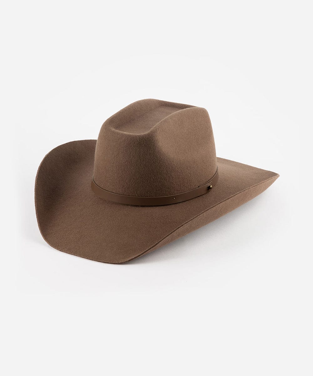 Shane Genuine Leather Cowboy Hat for Men & Women - Western Rodeo Style Sun Protection - Perfect for Country Music Festivals, Rodeos & Outdoor Adventures