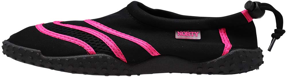 NORTY Wave Aqua Sock Water Shoes for Women - Quick-Dry Swim Beach Shoes with Non-Slip Sole - Lightweight Aqua Socks for Swimming, Surfing, Kayaking & Water Sports