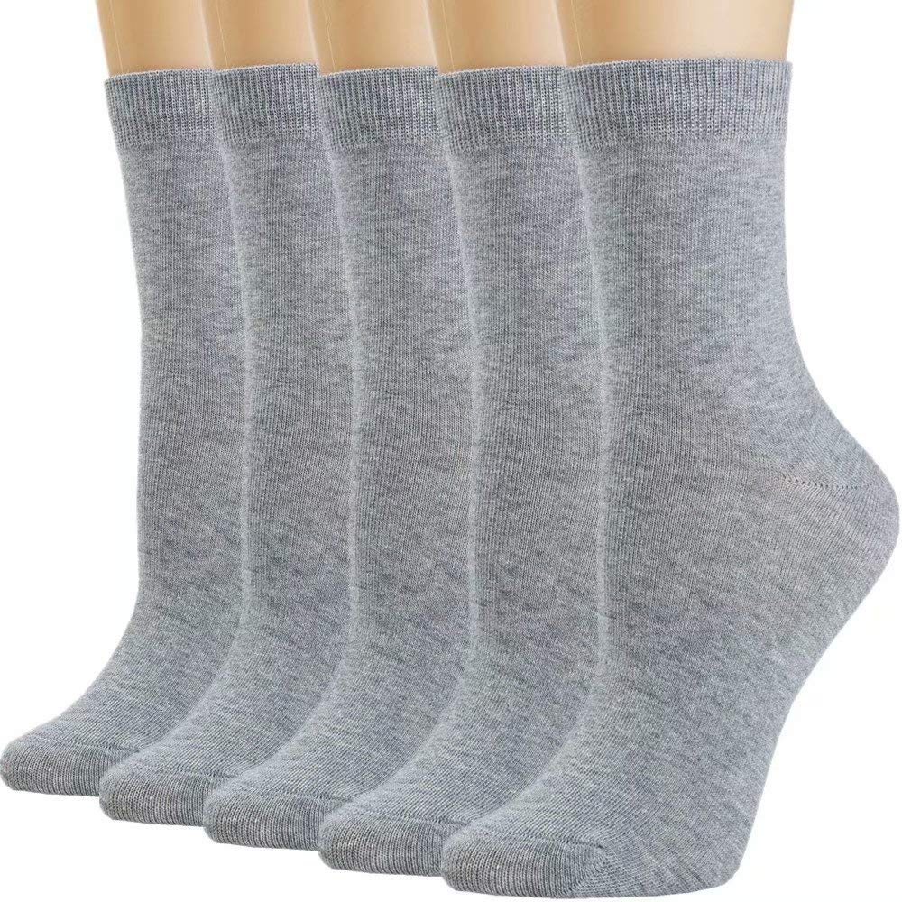 Losa Kute 5 Pairs Cute Patterned Socks - Warm Crew Socks for Women & Men - Cozy Winter Socks for Casual Wear, Home & Office