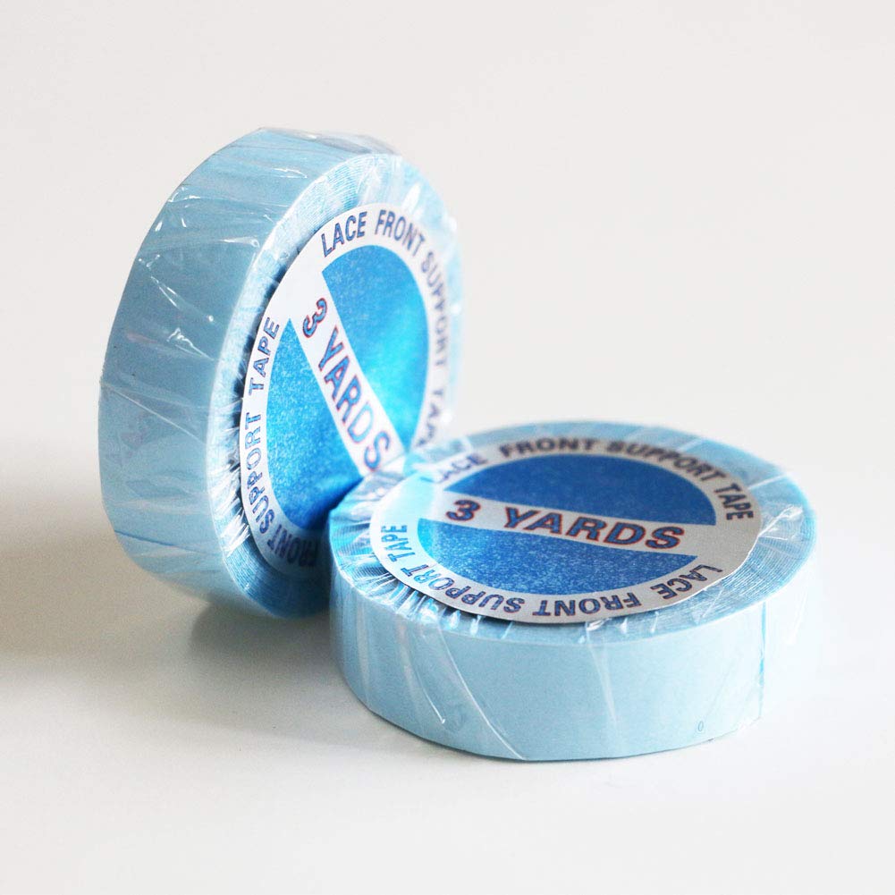3 Yards Waterproof Wig Support Tape - 12mm Wide Super Strong Double Sided Adhesive for Lace Front Wigs, Human Hair Extensions, Toupees & Beards | Secure All-Day Hold for Performances, Cosplay & Daily Wear