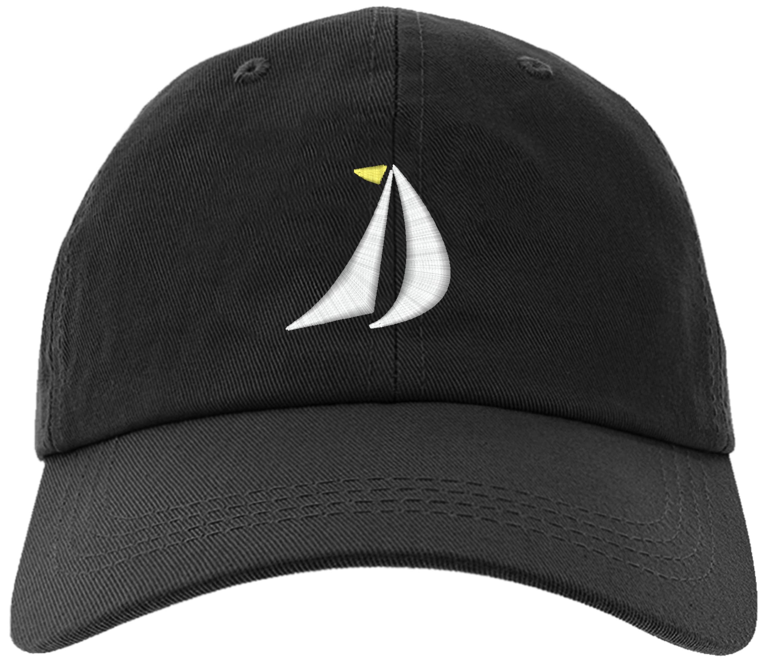 Owndis Sailboat Adjustable Baseball Hat - Mainsail & Geneo Sailing Cap for Men & Women - Perfect for Boating, Fishing, and Outdoor Adventures