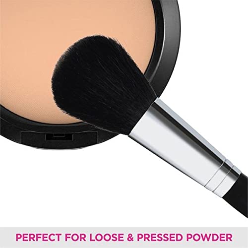 DD Retails 12Pcs Professional Makeup Brush Set - Soft Synthetic Bristles Cosmetic Brushes for Foundation, Blending, Eyeshadow & Contouring | Perfect for Makeup Artists, Beginners & Travel Beauty Kits