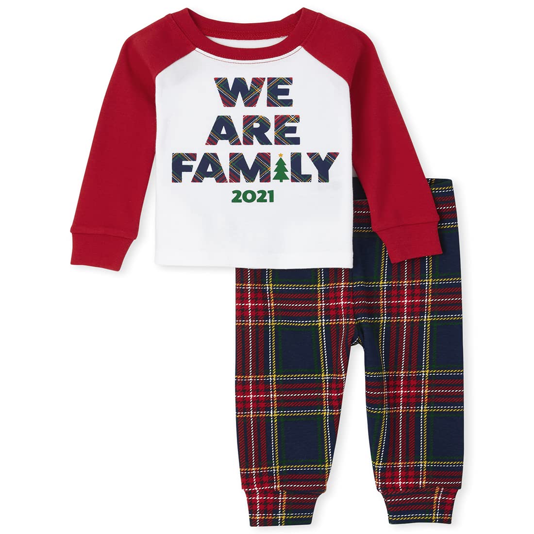 Kids' Christmas Pajama Sets - Family Matching Cotton Pajamas for Holiday Photos