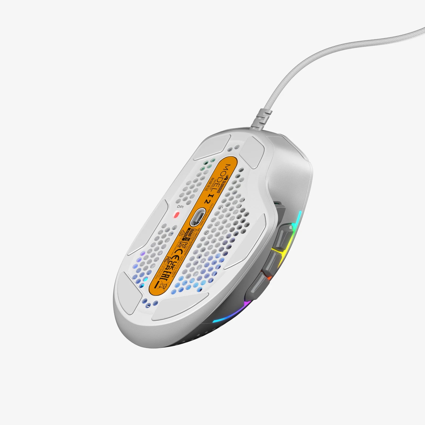 Model I 2 Wired Mouse - Ergonomic USB Computer Mouse with 1600 DPI for PC, Laptop, Office & Gaming - Comfortable Wired Mouse for Work, Home & School Use