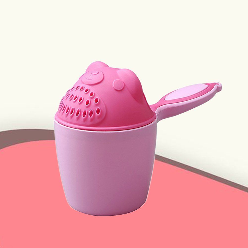 NUOBESTY Baby Shampoo Cup with Sprinkler - Fun Bath Water Scoop & Bailer for Toddlers - Perfect Bath Time Toy for Kids' Hair Washing & Playtime