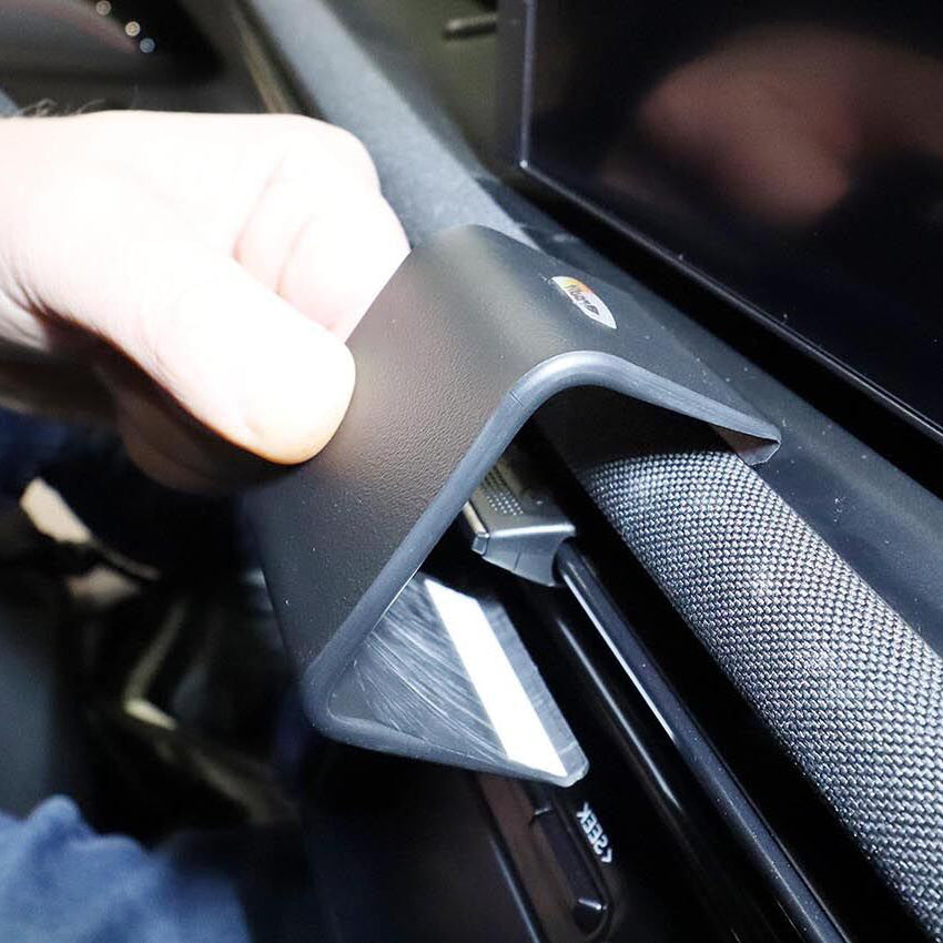 ClicOn No Holes Center Dash Mount for Hyundai Tucson 2025 - Secure Phone Holder for Hands-Free Navigation & Driving Safety