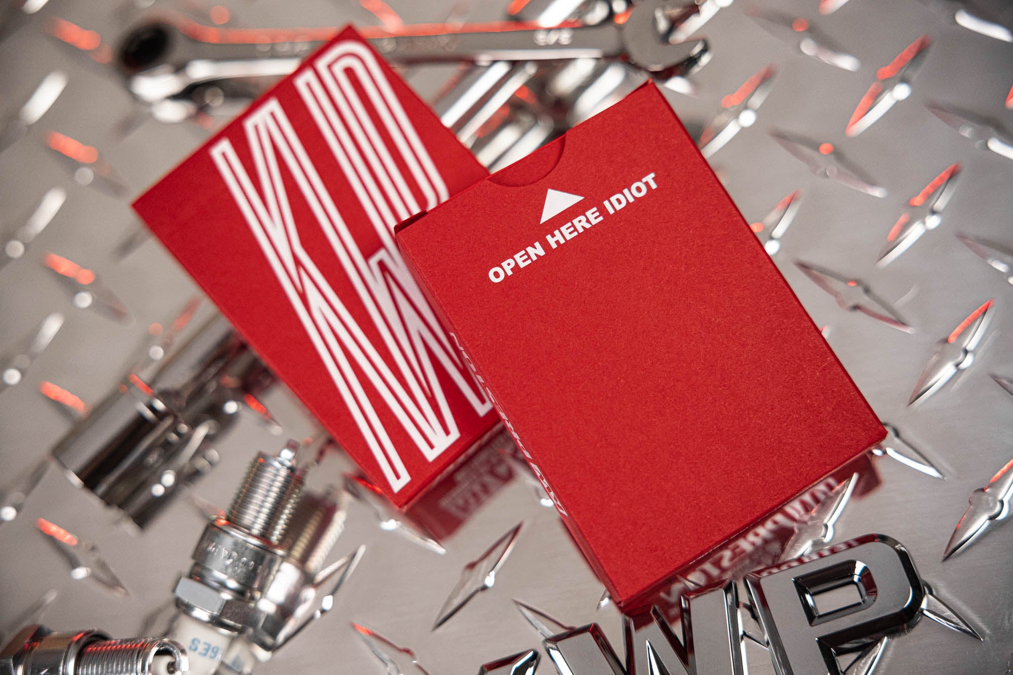 Premium KWPreston Big Red One Luxury Playing Cards - Elegant Design for Poker, Magic Tricks & Collectors | Perfect for Game Nights, Gifts & Cardistry