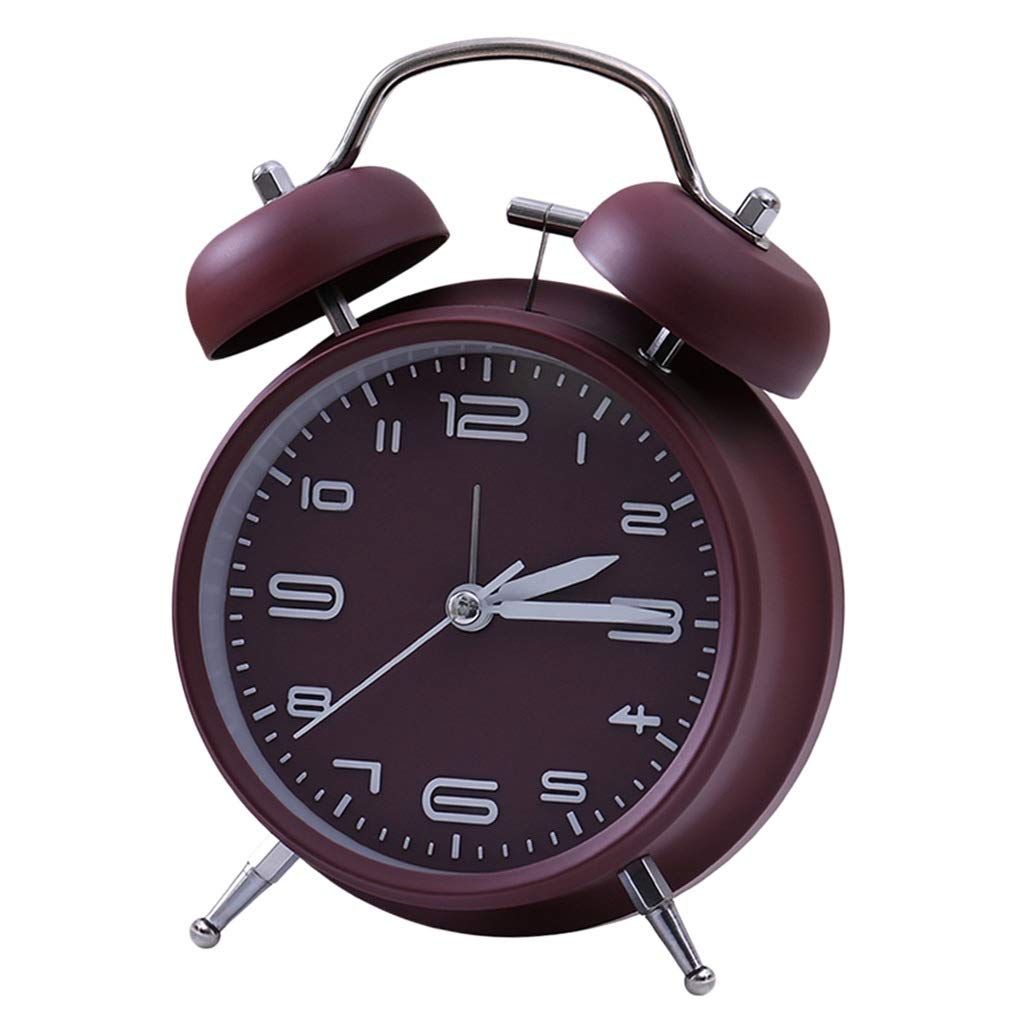 Vintage Wind Up Mechanical Alarm Clock - Retro Analog Bell Alarm Clock with Loud Ringing, Battery-Free Operation (Color A) | Perfect for Bedrooms, Offices, and Travel