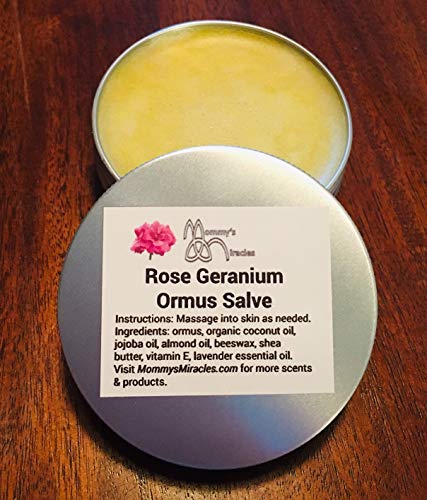 Rose Geranium Ormus Monoatomic Gold Manna Salve - Natural Skin Repair & Anti-Aging Cream for Face & Body - Perfect for Dry Skin Relief, Wound Healing & Daily Skincare Routine