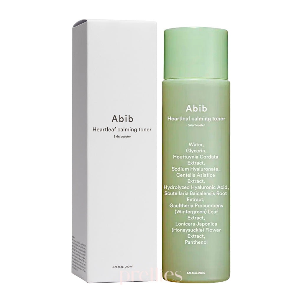 Abib Heartleaf Calming Toner - Soothing Facial Toner for Sensitive Skin, 200ml | Hydrating & Redness Relief | Perfect for Daily Skincare Routine & Post-Sun Care