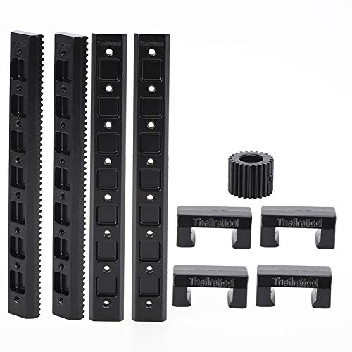 Industrial Robot Gear & Sliding Rail Set - High Precision Toothed Gear Kit for Industrial Automation & Robotics (Perfect for CNC Machines, 3D Printers & Automated Production Lines)