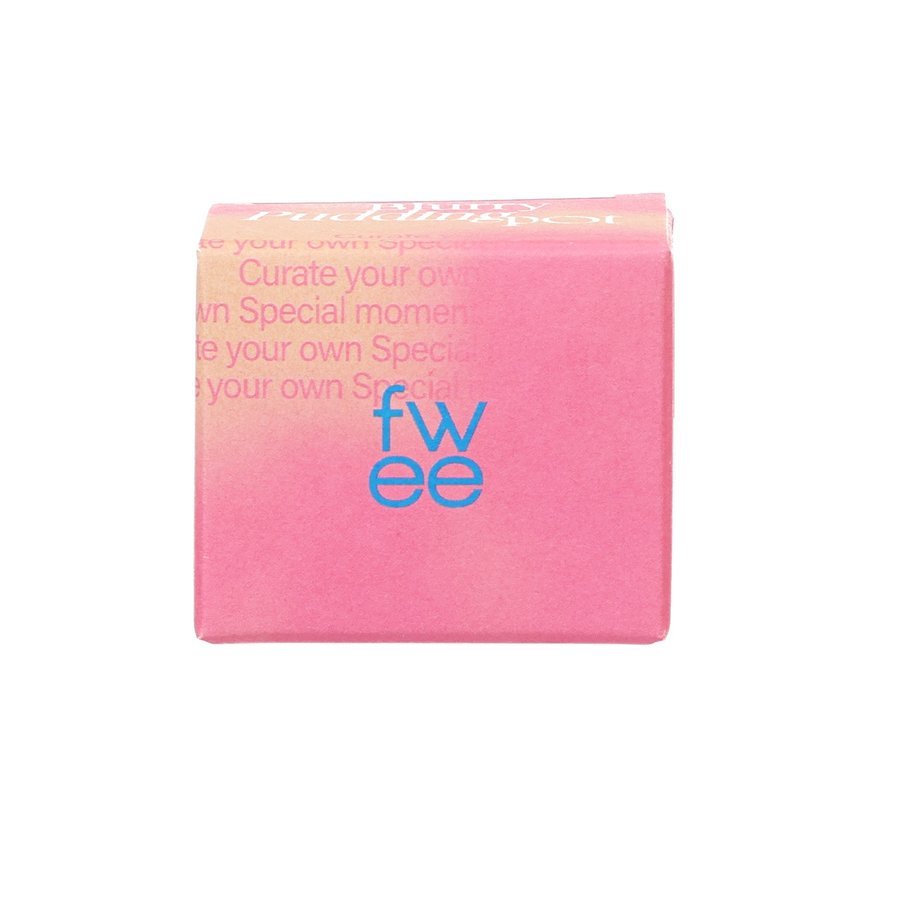 FWEE FWEE Lip & Cheek Blurring Pudding Pot Crush 5g - Natural Blush & Lip Tint for a Flawless Makeup Look | Perfect for Everyday Wear & Special Occasions