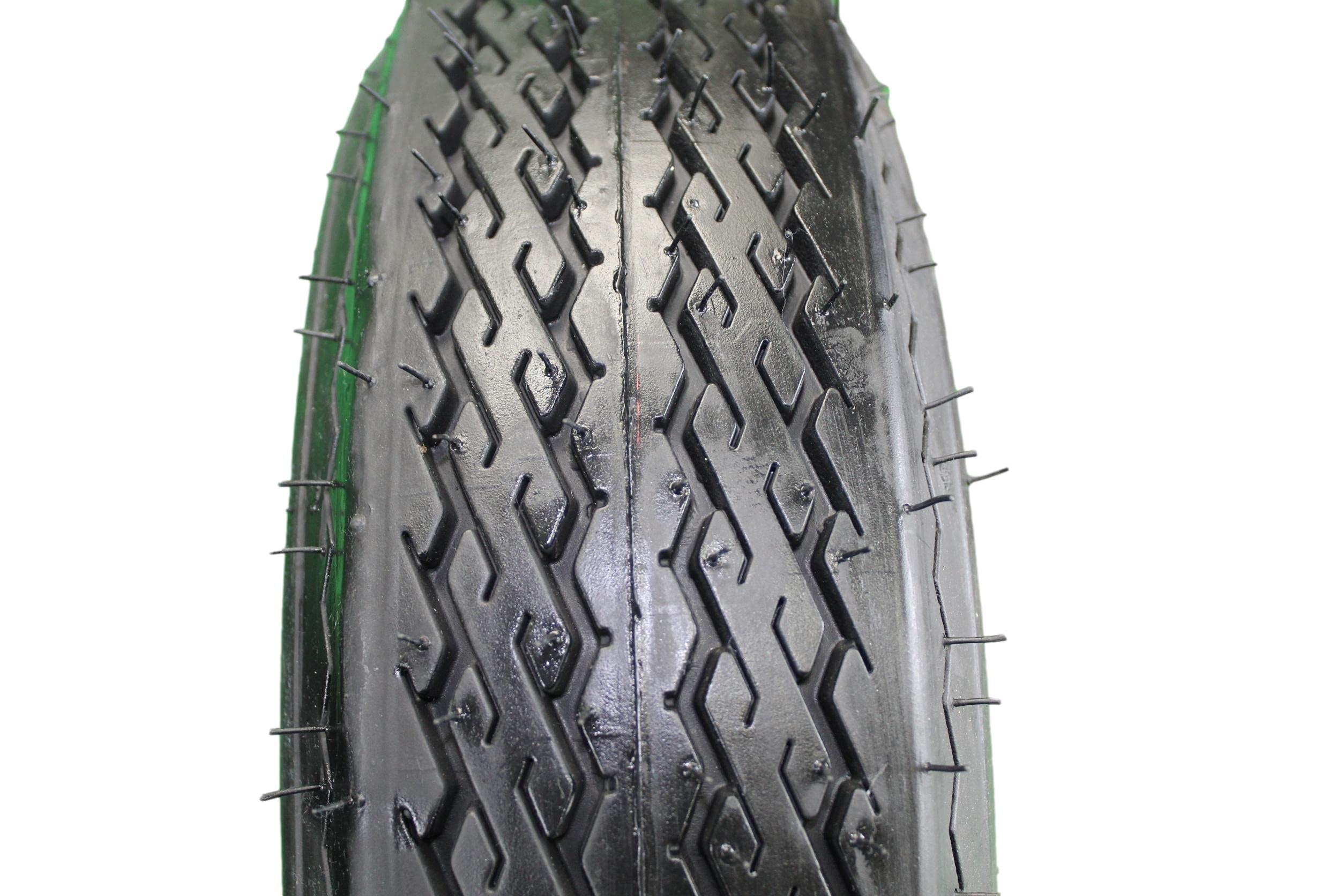 5.70-8 Trailer Tires Load Range C, 6-Ply (Set of 2) - Heavy Duty Replacement Tires for Utility Trailers, Boat Trailers & Small Cargo Trailers
