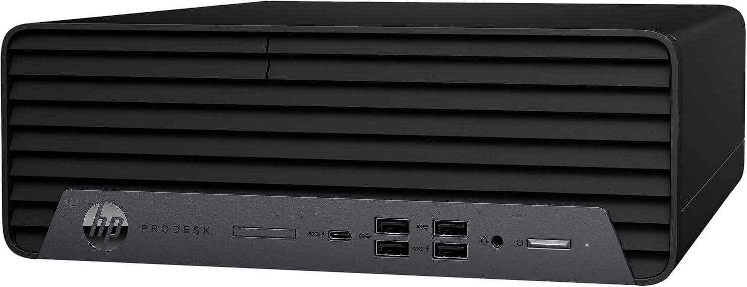 HP ProDesk 600 G6 SFF Business Desktop PC - Intel Core i5-10310 10th Gen Octa-Core (Up to 4.4GHz), 16GB DDR4 RAM, 256GB NVMe SSD, Windows 11 Pro - Dual DisplayPort, USB-C, WiFi, Keyboard & Mouse Included - Perfect for Office Work, Home Office & Business Computing (1 Year Warranty)