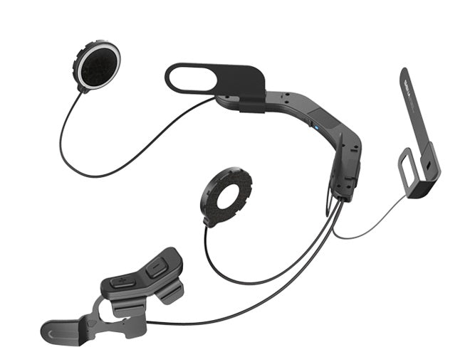Sena Schuberth SC10U Bluetooth Stereo Headset - Universal Intercom for Motorcycle Helmets - HD Audio & Noise Control for Riders - Perfect for Touring, Commuting & Group Rides