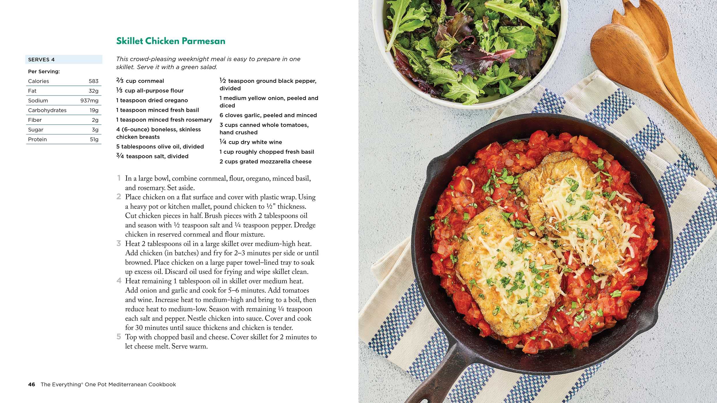 The Everything One Pot Mediterranean Cookbook: 200 Fresh & Easy One-Pot Recipes for Healthy Meals - Perfect for Busy Families, Meal Prep & Weeknight Dinners (Everything® Series)
